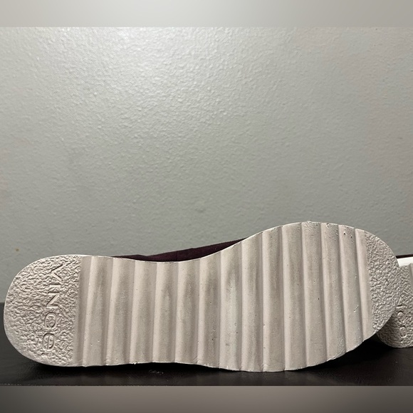 VINCE Women's Zeta Platform Loafers In Dahlia Wine Slip on Size 8.5 - Picture 4 of 9